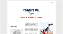 Desktop Screenshot of christoph-kahl.com