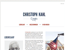 Tablet Screenshot of christoph-kahl.com